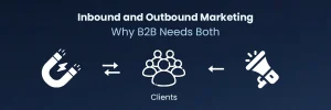 Inbound and outbound marketing Banner Image