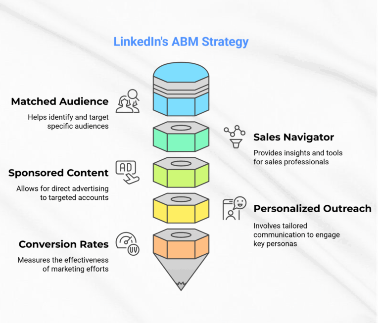 infographic-showcasing-linkedin-abm-strategy-linkedin-lead-generation